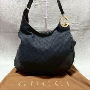 Gucci Black Hobo Bag